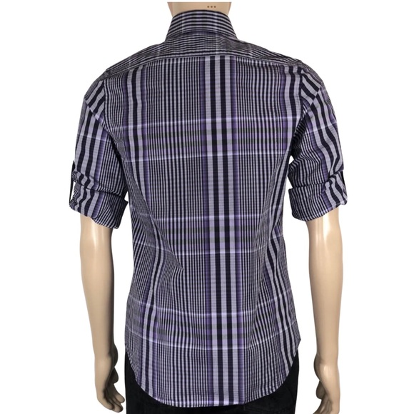 EXPRESS Mens Shirt SZ S 14 141/2 32-33 Modern Fit - Picture 2 of 8